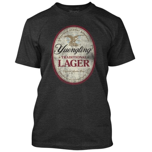 Distressed Lager Label Tee